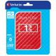 VERBATIM Eksterni HDD 1TB 3.0 Crveni (53203) - 53203