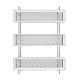 HANAH HOME Polica za knjige Isil - L1158, braon/crna - 285LCV1178