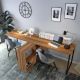 HANAH HOME Radni sto London L208, braon/crna - EP2800866