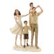 ENA Dekorativna figura porodica polirezin 20x28cm 24EN0596 - 28696