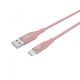 CELLY USB-C kabl, pink - USBTYPECCOLORPK