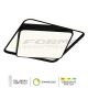 FORMA LED plafonska lampa 50W 3000K-6400K F2822-50C BK - EP2683771