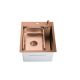 SANDONNA Inox sudopera sa korpicom i dozerom 40x50cm HD4050R - 2888
