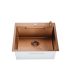 SANDONNA Inox sudopera sa dozerom i korpicom 55x50cm HD5550R - 2889-1