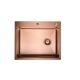 SANDONNA Inox sudopera sa dozerom, korpom i daskom 60x50cm HD6050R - 2890-1