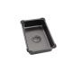 SANDONNA Inox sudopera sa korpicom, dozerom i daskom 70x50cm HD7050R, crna - 2892-1-1-1