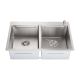 SANDONNA Dupla inox sudopera sa dozerom i oceđivačem 78x50cm HD7850DR, hrom - 2893