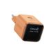Nano 45W putni zidni punjač sa ekranom, USB-C port, narandžasti - EP3262850