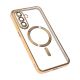 Maska za Samsung Galaxy A27 5G zlatna Magsafe Lux - EP3232820