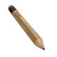 XXL drvena olovka sa gumicom 1321 - 1321-1-1-1