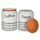 ENA Set porcelanskih tegli 2/1 Coffee and Sugar 11x14cm - 29112-1