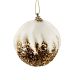 ENA Novogodišnje kugle set 3/1 8cm 24EN1889, krem/zlatna - 29210-1