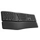 TRUST Bežična tastatura KEYRA ERGO MULTI, crna - 25459-1
