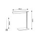 Rabalux Stona lampa Horus LED 7W crna (2934) - 2934-1