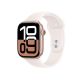 APPLE Pametni sat S10 GPS 46mm, Rose Gold Alu Case sa Light Blush Sport Band - S/M - 295311