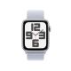 APPLE Pametni sat SE2 v3 GPS 44mm, Silver Alu Case sa Blue Cloud Sport Loop - 295330