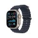 APPLE Pametni sat Ultra2 v2 Cellular 49mm, Natural Titanium Case sa Navy Ocean Band - 295402