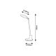 Rabalux Stona lampa Tekla LED 10W bela (2977) - 2977-1