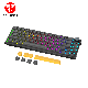 FANTECH Gejmerska mehanička tastatura MK858 MAXFIT67 CRNA (BELI SWITCH) - FT201035