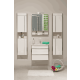 CERAMICA LUX Tara Bella vertikala 35x140 konzolna korpa - 300279
