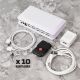 Alarmi za laptop JWD 10 porta beli - 221888