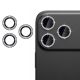 Zastita za kameru Diamond za iPhone 17 Pro 6.3 crna - 223315