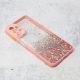 Maskica za Samsung A13 4G Frame Glitter roze - 99998