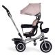 ECO TOYS Tricikl sa rotirajućim sedištem i sklopivom tendom 2u1, bež - WQL-066-52 BEI