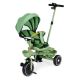 ECO TOYS Tricikl sa rotirajućim sedištem i sklopivom tendom 2u1, zelena - WQL-066-18 GRE