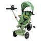 ECO TOYS Tricikl sa rotirajućim sedištem i sklopivom tendom 2u1, zelena - WQL-066-18 GRE