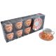 SIGMA Set za kafu 160 ml narandžasti 6/1 - 3009519