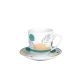 SIGMA Porcelanski set šoljica za kafu 160ml SHS-A-7960 6/1, zelena/bež - 3009610