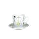 SIGMA Porcelanski set šoljica za kafu 160ml SHS-B-7991 6/1, krug/zelena - 3009613