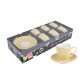 SIGMA Porcelanski set šoljica za kafu 160ml JH-ZL-160-038 6/1, srce/žuta - 3009631