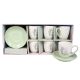 SIGMA Set porcelanskih šoljica za kafu 200ml 6/1 RXG-N240728D, mint - 3009767