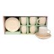 SIGMA Set porcelanskih šoljica za kafu 180ml 6/1 RXG-N240760A, bež - 3009768