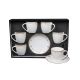 SIGMA Set porcelanskih šoljica za kafu 140ml 6/1 QRD2518-E - EP2860786