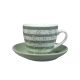 SIGMA Set šoljica za kafu 220ml 6/1 RXG-N6001C, zelena/bela - EP3189569