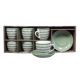 SIGMA Set šoljica za kafu 220ml 6/1 RXG-N6001C, zelena/bela - EP3189569