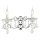 FORMA Zidna lampa kristal 2xE14 ML1403-2 CH - 004226