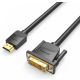 VENTION Kabl ABFBG HDMI-DVI M/M, 1.5m - 36532