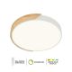 FORMA LED plafonjera F2811-16C WH+WD, bela/svetlo braon - EP2817417