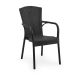 TILIA Baštenski set royal i sto antares 80 x 80 - crni 301 - 301