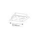 RABALUX Plafonjera Dena LED 12W - 3038
