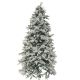 ENA Novogodišnja snežna jelka sa šišarkama 270cm 25EN1482 - 30690-1