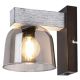 Rabalux Zidna lampa Cardamom E14 1x MAX 40W srebreni hrast (3081) - 3081