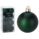 ENA Set novogodišnjih kugli 6cm 16/1 517340, zelena - 30873