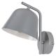 RABALUX Zidna lampa Malia siva E14 25W - 3094-1