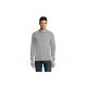 WINTER II muška polo majica sa dugim rukavima - grey melange - EP3078646