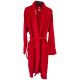VIKTORIJA Bade Mantil Frotir Red XXL Dug rukav Kragna - VLK000312-redkragna